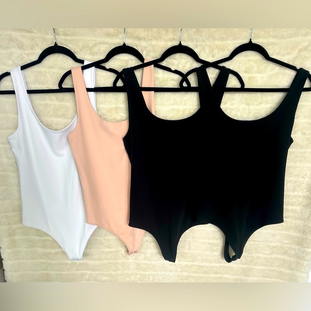 Express Body Contour Bodysuits- Set of 4- T17